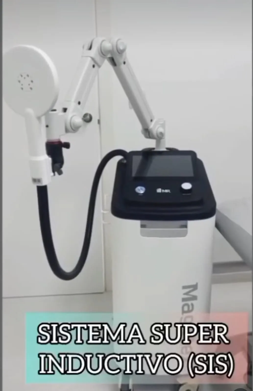 Equipo de Magnetoterapia súper inductiva en nuestra clínica de fisioterapia